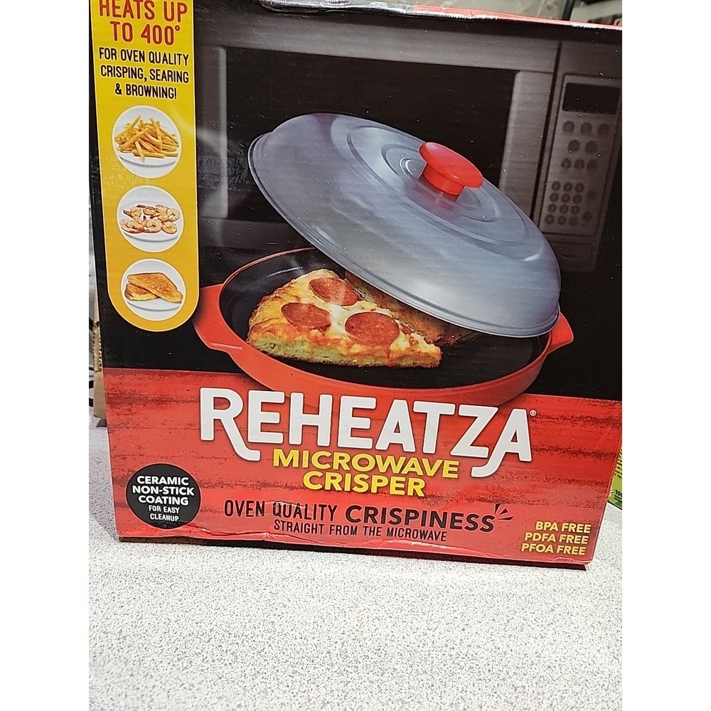 Heatwave Microwave Crisper Ceramic 12.5 Diameter‎ New In Package